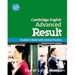 Cambridge English Advanced result vignette