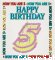 Happy birthday, now you are five vignette